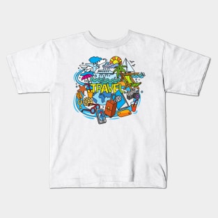 Travel Lover Kids T-Shirt